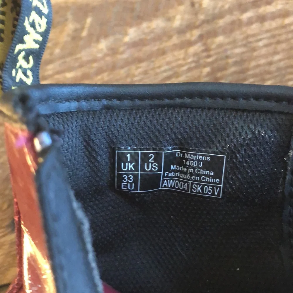 Kids Dr Martens boots size 2